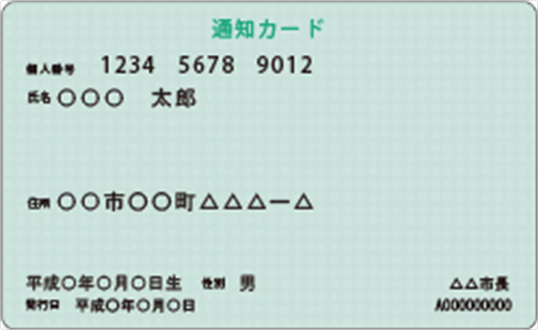 通知カード