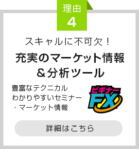 充実のマーケット情報