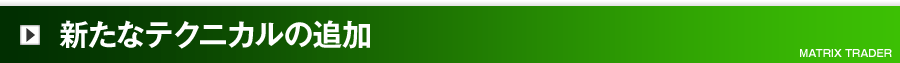 新たなテクニカルの追加