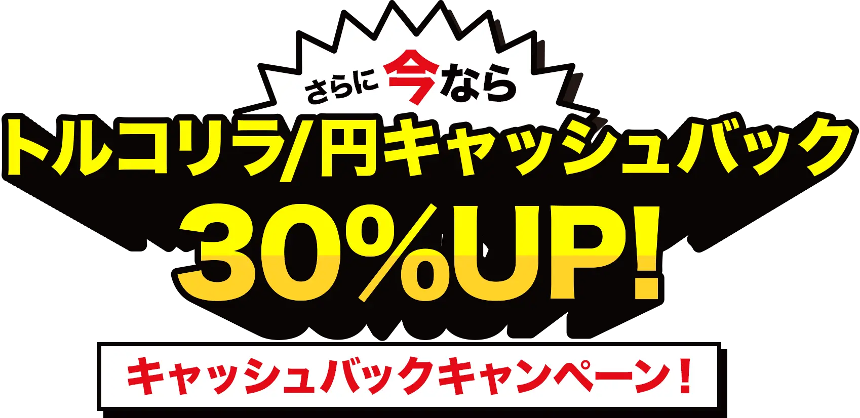 キャッシュバックキャンペーン